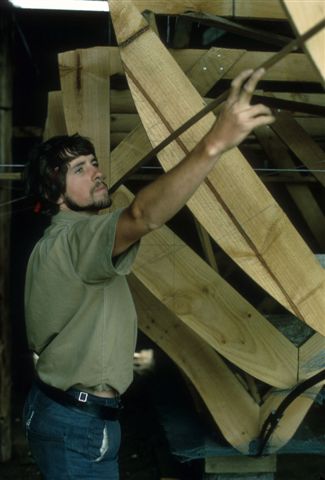 Building my first ocean cruiser Roc in the early seventies